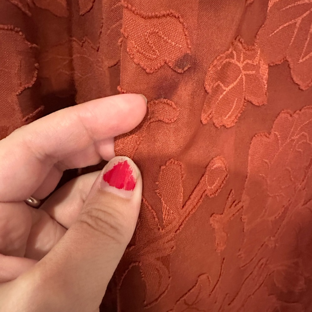 Azazie Rust Maxi Dress - Picture 4 of 9